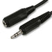 5m 3.5mm AUX Jack Plug to Female Socket Extension Cable iPhone Headphone Loops