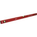 900mm Powder Coated Spirit Level - Precision Milled - 45 Degree Angle Rule Loops