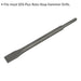 20 x 250mm Wide Impact Chisel - SDS Plus Shank - Demolition Breaker Steel Loops