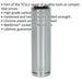 13mm Chrome Plated Deep Drive Socket - 3/8" Square Drive High Grade Carbon Steel Loops