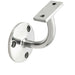 2x Heavyweight Handrail Bannister Bracket 80mm Projection Polished Chrome Loops