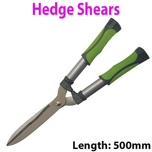 500mm Hedge Shears Garden Allotment Prune Tool Cutting Branch Twig Bush Loops