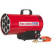 Space Warmer Propane Heater - 40500 Btu/hr - Gas Regulator & Hose - 230V Loops