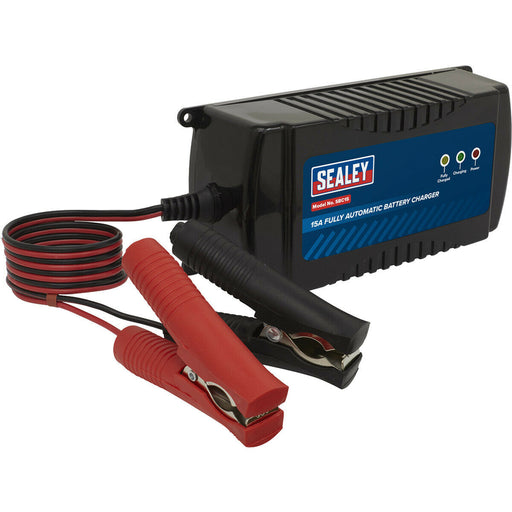 12V 15A Automatic Battery Charger & Maintainer - 40AH to 200Ah Batteries - 230V Loops