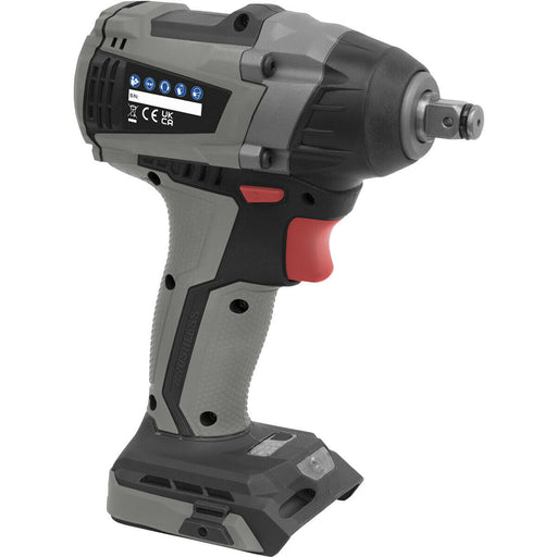 20V Brushless Impact Wrench - 1/2" Sq Drive - BODY ONLY - 300Nm Maximum Torque Loops