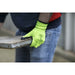 PAIR Thermal Lined Superior Grip Gloves - Large - Latex Coating - Flexible Loops