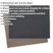 25 PACK Wet & Dry Abrasive Sand Paper - 230 x 280mm - 320 Grit - Waterproof Loops