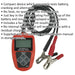 12V Digital Battery & Alternator Tester - Connects to PC - LCD Display Loops