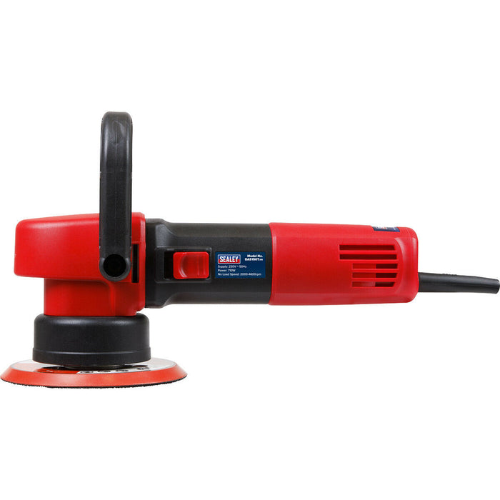 150mm Dual Action Variable Speed Random Orbital Sander 710W 230V Compact Corded Loops