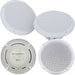 4x Moisture Resistant Ceiling Speakers 80W 8Ohm 5" Kitchen Bathroom 2 Way Loud Loops