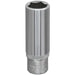 12mm Forged Steel Deep Drive Socket 1/4" Square Drive Chrome Vanadium Socket Loops