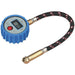 100psi DIGITAL Tyre Pressure Gauge with Push On Connector - Quick Release Hose Loops