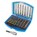 56 Piece Colour Coded Screwdriver Bit Set Hex Shank Pozi Philips TORX Security Loops