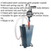 10.5L Gear Oil Dispensing Unit - Steel Container - Rotary Pump - Delivery Tube Loops