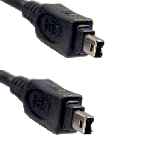 2m 4 Pin To Plug Ieee 1394 Firewire Cable Lead Ilink Loops