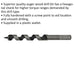 14 x 155mm Hardened Auger Wood Drill Bit - Hexagonal Shank - Woodwork Timber Loops