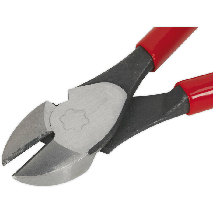 180mm Heavy Duty Side Cutters - Drop Forged Steel Precision Ground Cutting Edge Loops