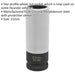 21mm Alloy Wheel Star Profile Impact Socket - 1/2" Sq Drive - For Hyundai Loops