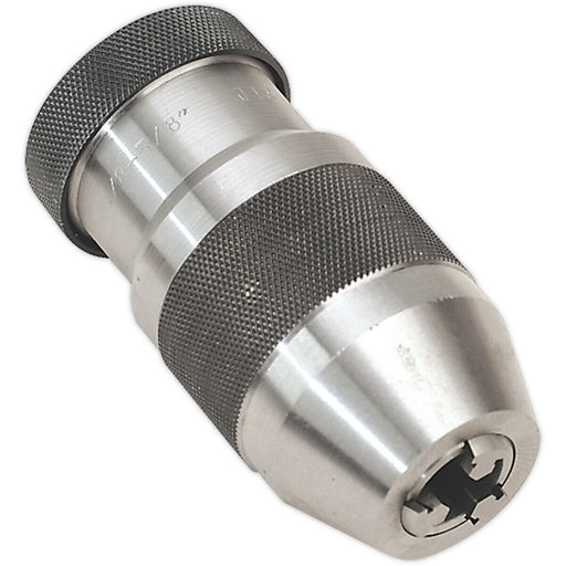 16mm Keyless Pillar Drill Chuck - JT3 Arbor - Quick Change Drill Bit Holder Loops