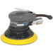 150mm AIR Palm Sander 5mm Orbital - 1/4" BSP - DUST FREE Hook & Loop Pad Loops