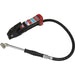 PRO Anodised Tyre Inflator - Twin Push-On Connector 240mm Long Reach Arm Gauge Loops