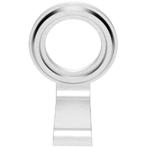Large Cylinder Latch Pull Night Latch Handle 76 x 45mm Satin Chrome Loops