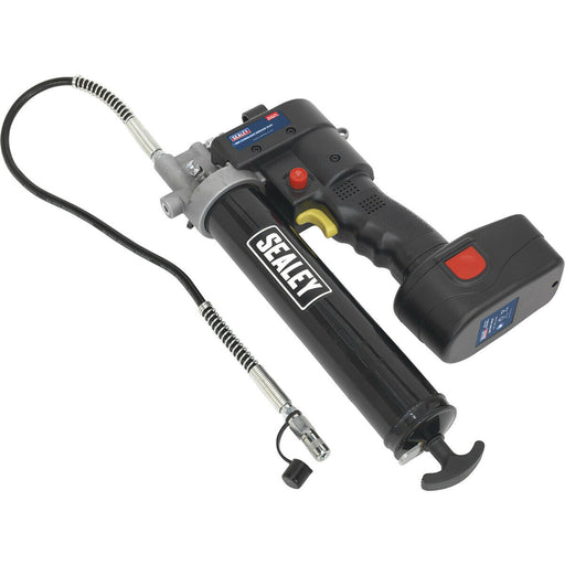 18V Cordless Grease Gun Kit - Holds 400g Cartridges - Includes Battery & Charger Loops