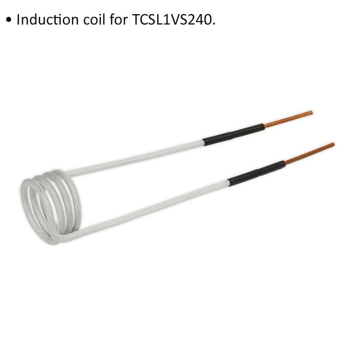 32mm Diameter Induction Coil - Flameless Heat Gun Nozzle - Metal Bolt Forge Weld Loops