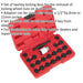 22pc Locking Wheel Nut Key Set - DEALERS & REPAIR CENTRES ONLY - For Audi Loops