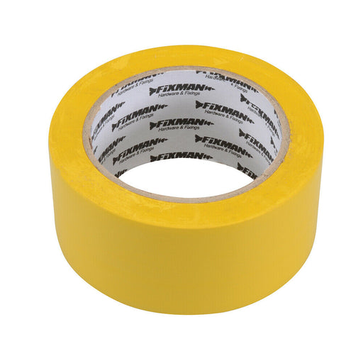 50mm x 33m Yellow WIDE Insulation Tape PVC Electrical Wrap Moisture Resistant Loops