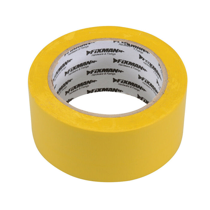 50mm x 33m Yellow WIDE Insulation Tape PVC Electrical Wrap Moisture Resistant Loops