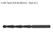 2 PACK HSS Twist Drill Bit - 2mm x 47mm - High Speed Steel - Metal Drilling Bits Loops