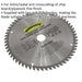 250 x 30mm TCT Saw Blade - 60 TPU - 30mm Bore - Chipboard Plywood Circular Blade Loops