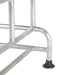 1m Tall Stable Steps Sturdy Aluminium Frame 500mm Wide 4 Tread Step Ladder Loops