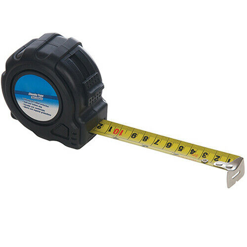 5m x 25mm Tape Measure Metric & Imperial Measuring Builders DIY Chunky Tool Loops