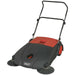 800mm Floor Sweeper - Hard Floor 4-Brush System - 40L Hopper - Tubular Handle Loops