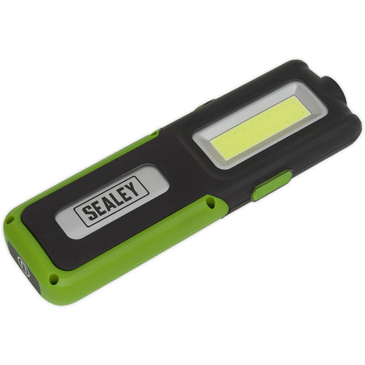 Rechargeable Inspection Light with Power Bank - 5W COB & 3W SMD LED - Green Loops