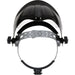 Premium Brow Guard with Face Shield - Polycarbonate Visor - Adjustable Headband Loops