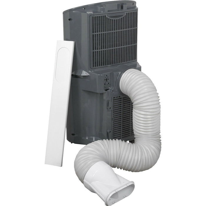 3-in-1 Air Conditioner Dehumidifier & Heater - 3-Speed Fan - Window Exhaust Hose Loops