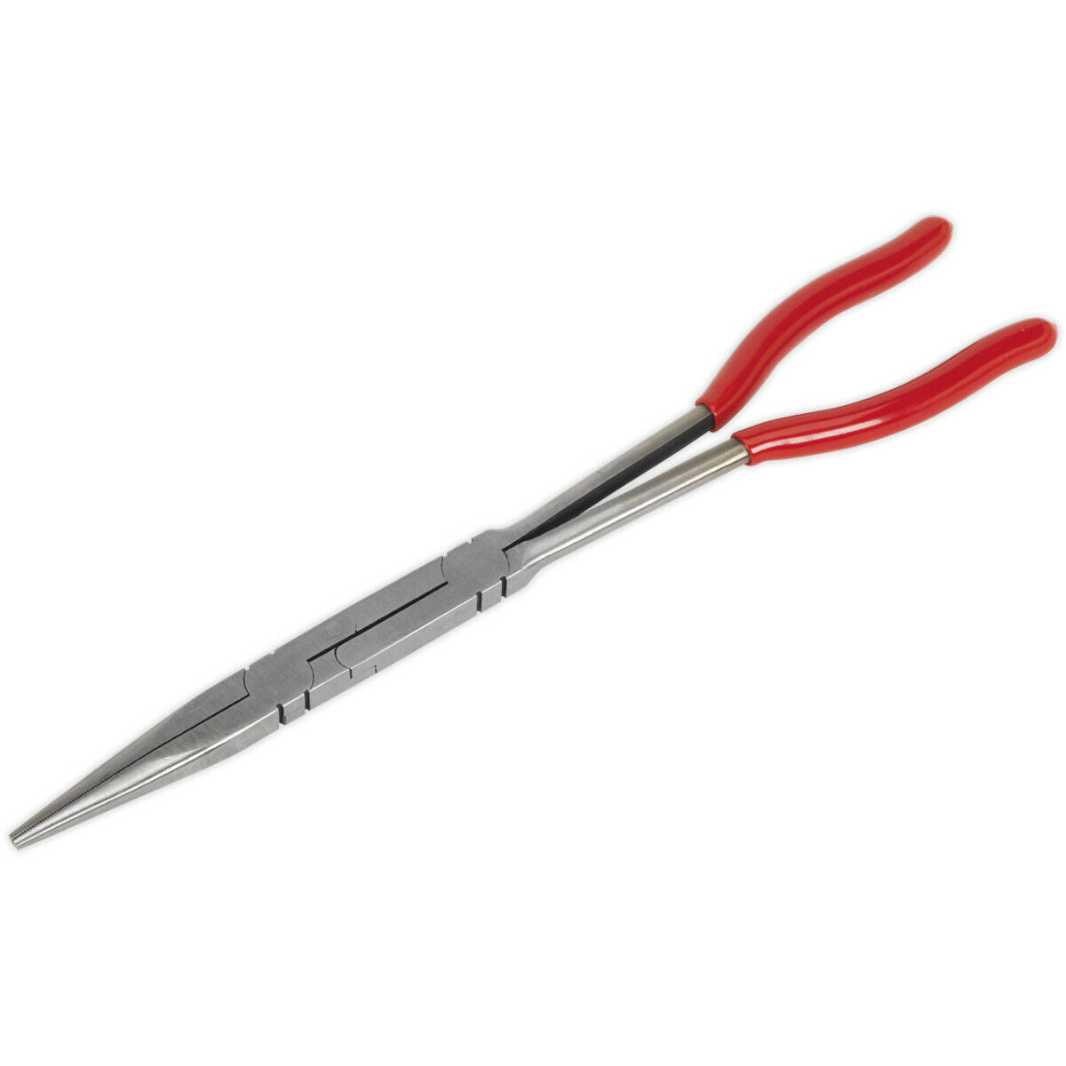 Sealey Needle Nose Pliers 45° Double Joint Long Reach 335mm AK8592