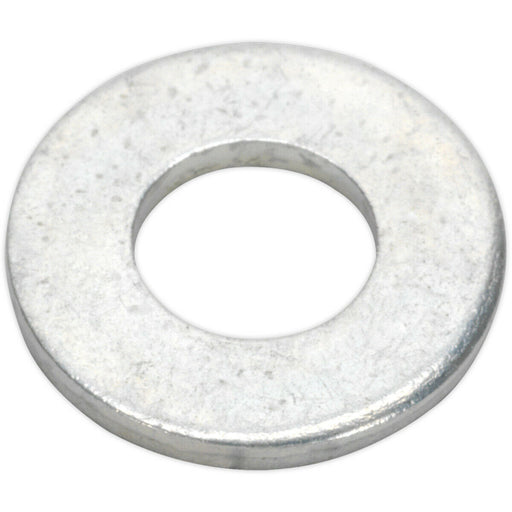 100 PACK Table 3 Zinc Flat Washer - 5/16" x 5/8" - Imperial - Metal Spacer Loops