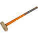 6.6lb Sledge Hammer - Non-Sparking - Fibre Glass Shaft - Shock Absorbing Grip Loops