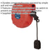 10 Metre Retractable Cable Reel System - 1 x 230V Plug Socket - Composite Cased Loops