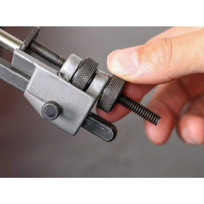 Drill Bit Sharpener Bench Grinder Attachment - Precise Sharpening - Angle Gauge Loops