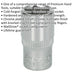 10mm Forged Steel Drive Socket - 1/4" Square Drive - Chrome Vanadium Socket Loops