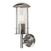 Outdoor IP44 Wall Light Glass Shade Stainless Steel LED E27 60W Loops