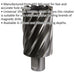 40mm x 50mm Depth Rotabor Cutter - M2 Steel Annular Metal Core Drill 19mm Shank Loops