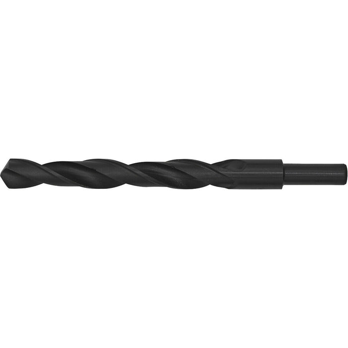 14 x 160mm HSS Roll Forged Blacksmith Drill Bit - Reduced Shank - 110mm Flute Loops