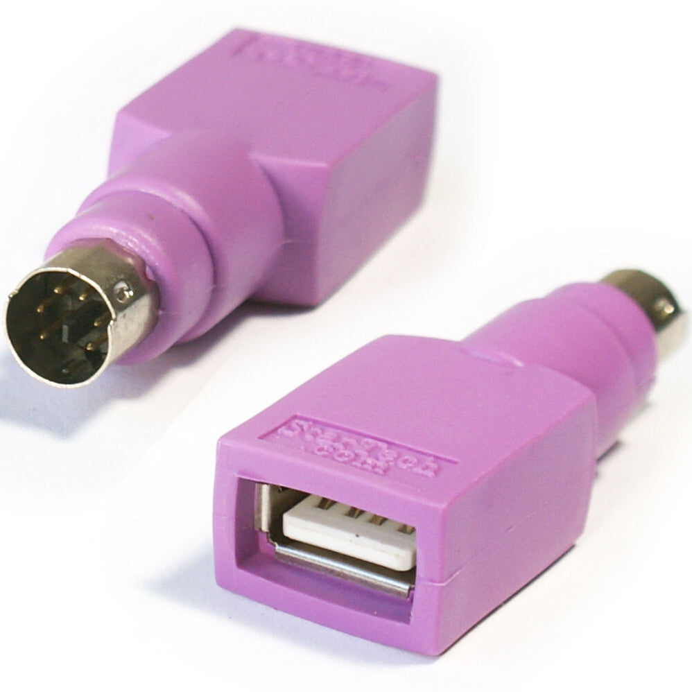 Keyboard Adapter Cable - Converts 5-Pin DIN (AT/XT) To Mini DIN (PS/2) Connector