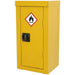 Hazardous Substance Cabinet - 350 x 300 x 705mm - Single Door - 2 Point Key Lock Loops